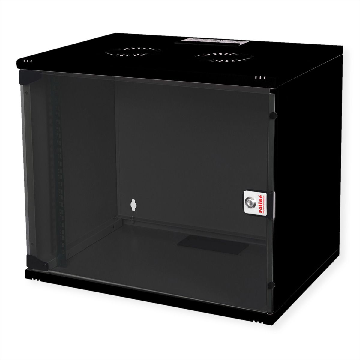 ROLINE 19" Boîtier mural Basic 7U, 540x400 LxP En kit noir