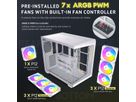 ANTEC Constellation C5 ARGB Boîtier PC Midi Tower ATX, blanc