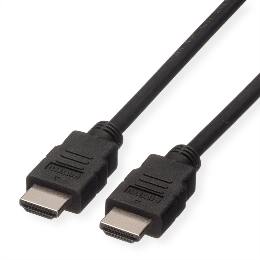 ROLINE GREEN Câble HDMI High Speed avec Ethernet, TPE, noir, 5 m