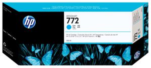 HP 772 cartouche d'encre DesignJet cyan, 300 ml