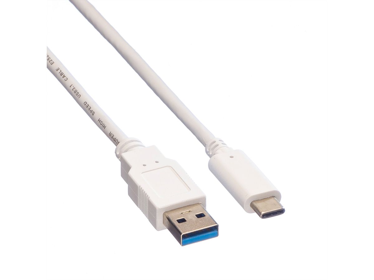 VALUE Câble USB 3.2 Gen 1, A-C, M/M, 0,5 m