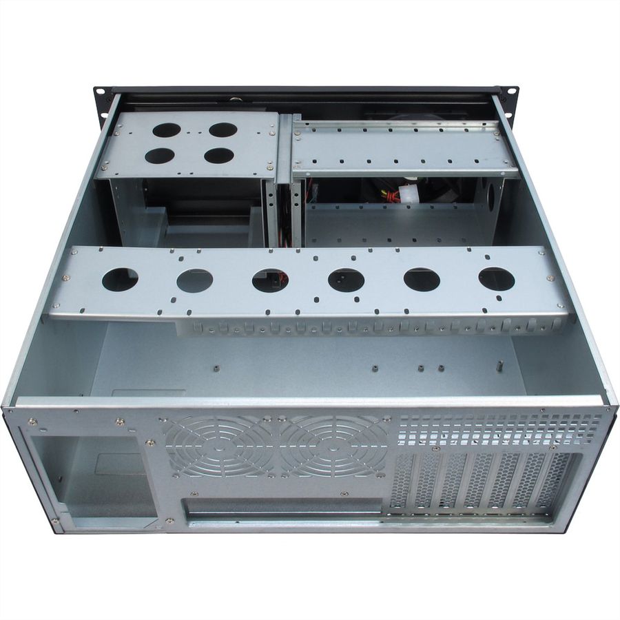 Boîtier industriel STD 19", IPC 4U 4088-S, noir