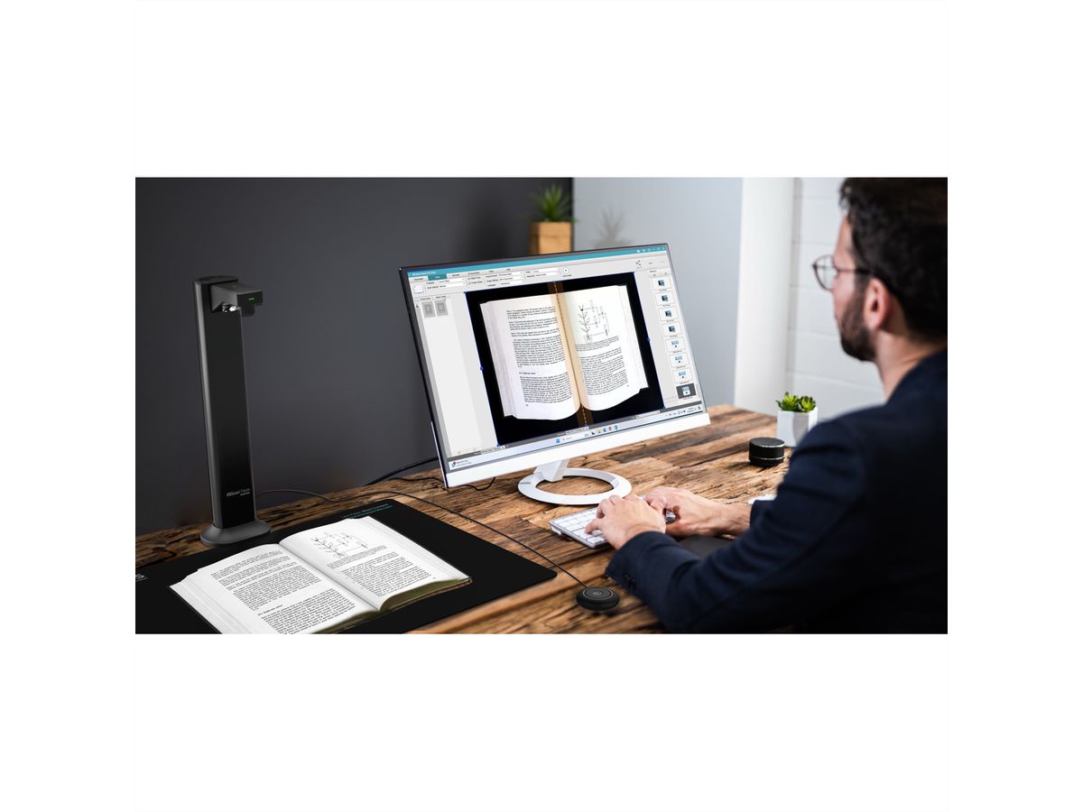 IRIScan Desk 7 Business A3 Scanner de documents, caméra scanner portable