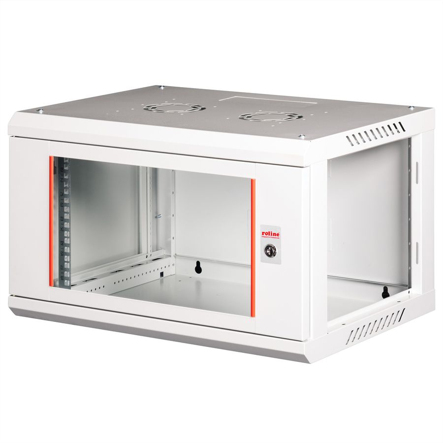 ROLINE 19" Boîtier mural Basic Plus 6U, 600x450 LxP gris