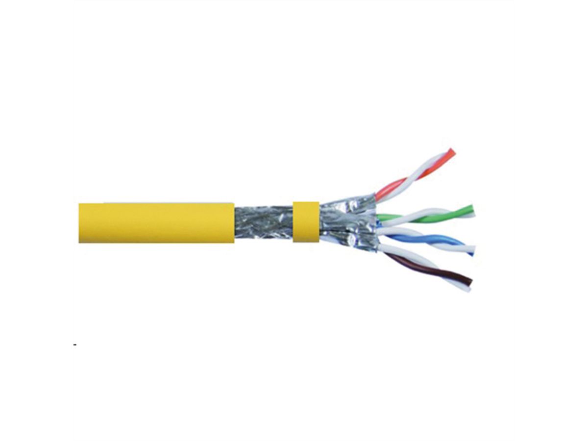 Câble réseau RJ45 CAT 8 S/FTP 100% cuivre Couleur Noir Longueur