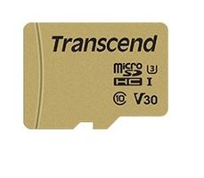 Transcend 16GB UHS-I U3 16Go MicroSDXC UHS-I Classe 10 mémoire flash