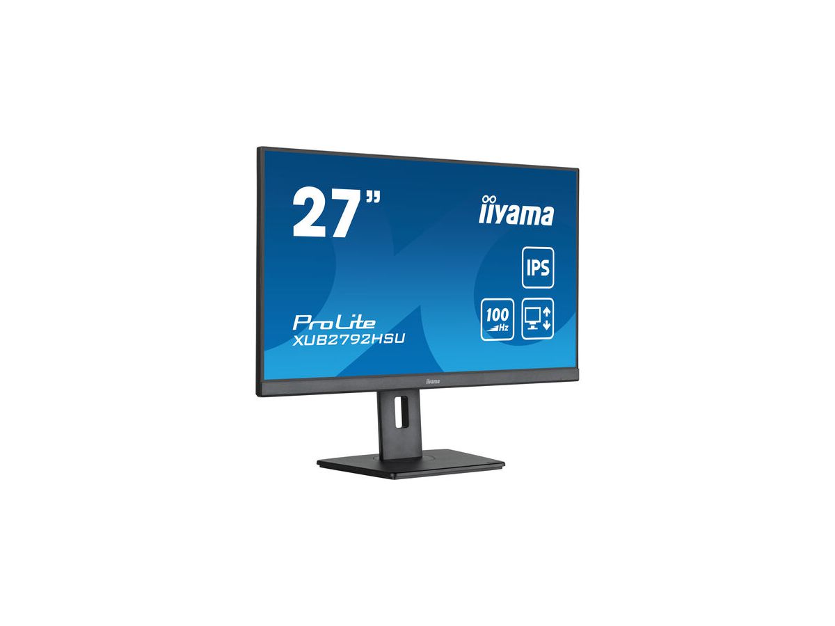 iiyama XUB2792HSU-B6 écran plat de PC 68,6 cm (27") 1920 x 1080 pixels Full HD LED Noir