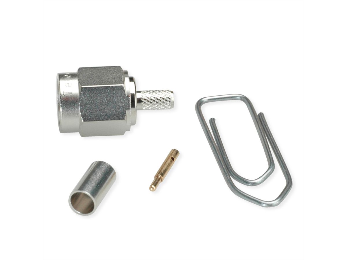 TELEGÄRTNER Connecteur à sertir SMA pour RG 316/U