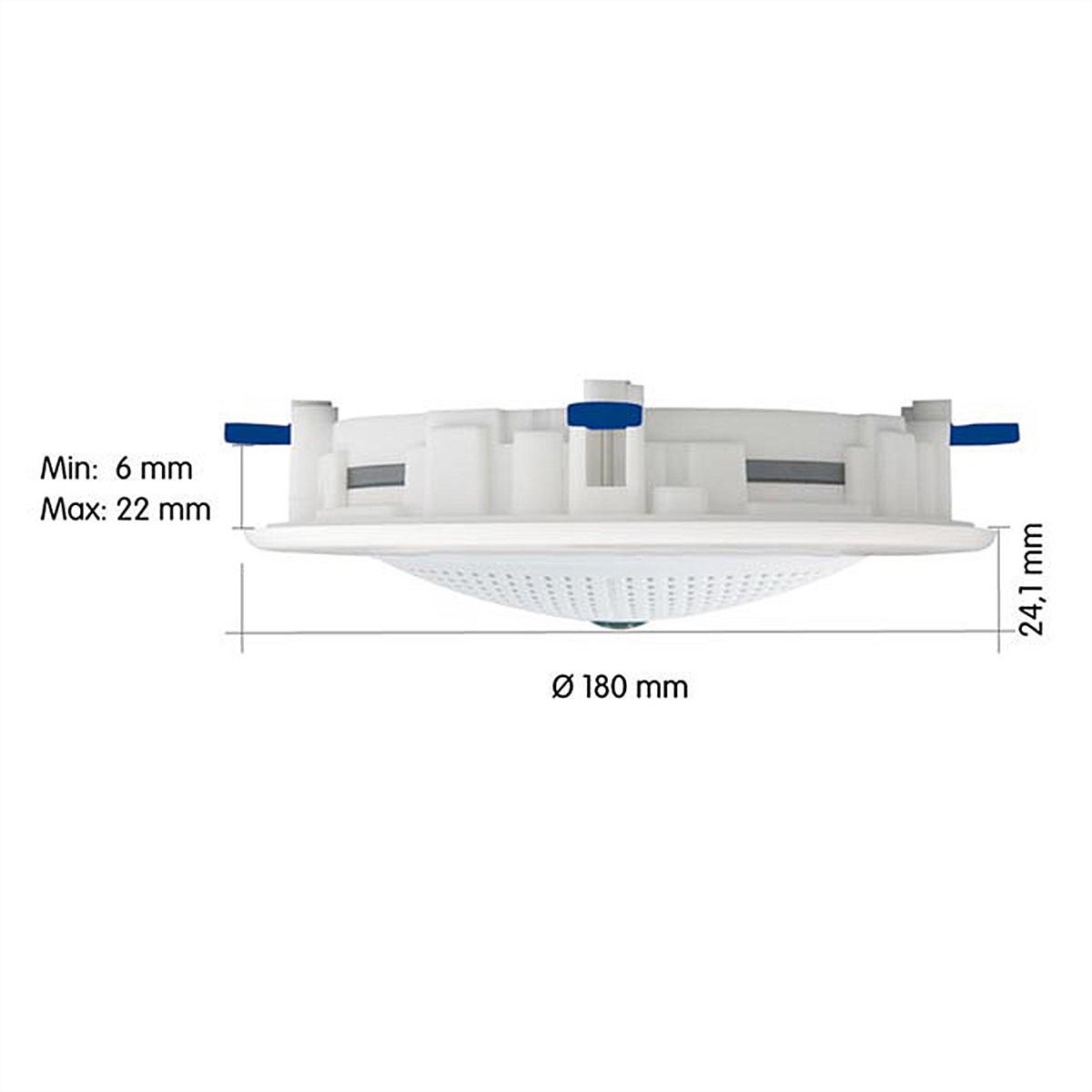 MOBOTIX Kit montage faux-plafond pour D2x/Q2x/ExtIO