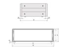 SCHROFF CompacPRO Coffret de bureau non blindé, 6 U, 84 HP, 391 mm