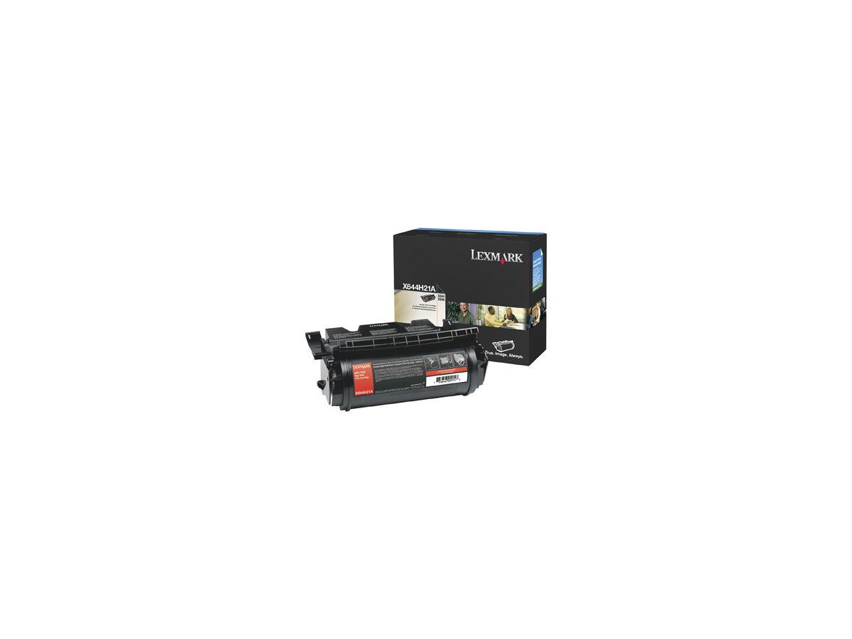 Lexmark X644H21E Cartouche de toner Original Noir 1 pièce(s)