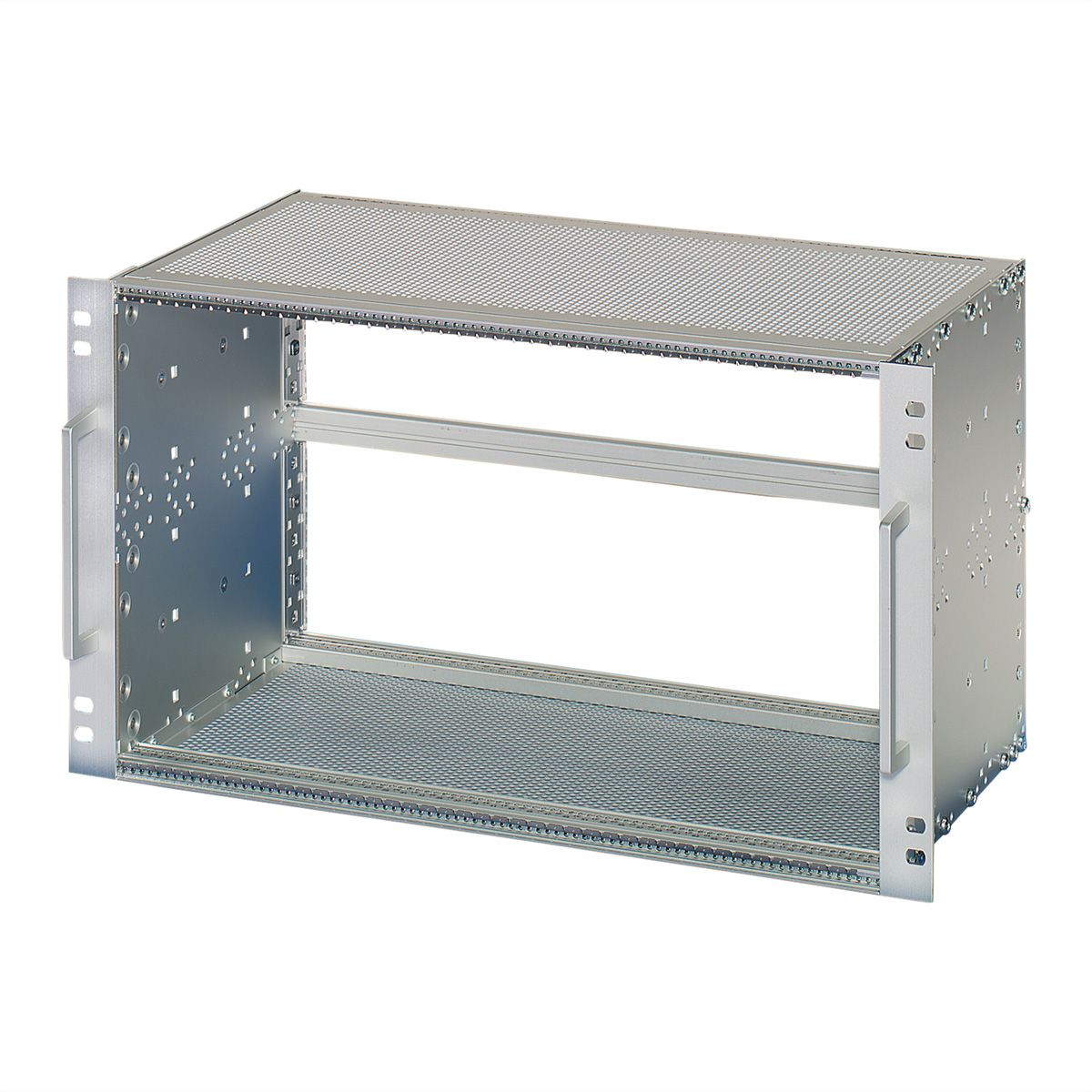 SCHROFF EuropacPRO 19" Subrack Kit pour chemin de fer, blindé, EN 50155, CompactPCI, 6 U, 84 HP, 235 mm
