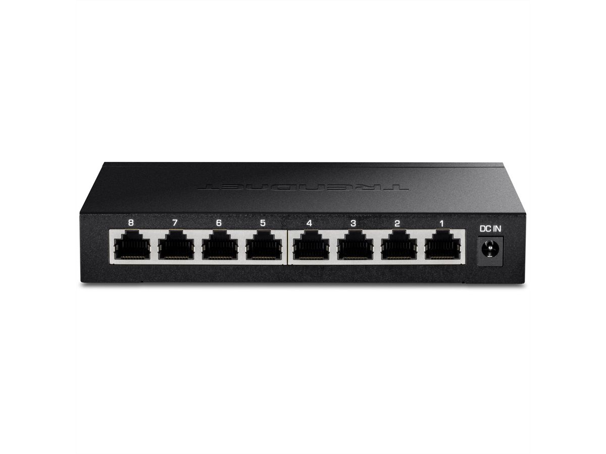 TRENDNET TEG-S380 Switch 2.5G non administrable à 8 ports, noir
