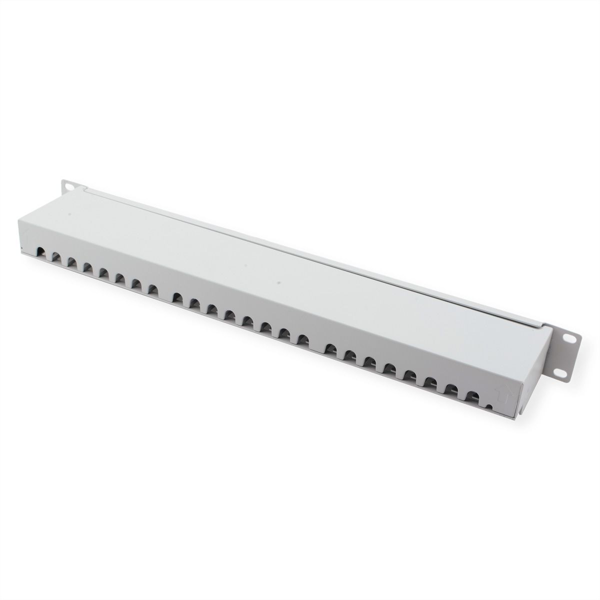 VALUE Panneau de brassage Cat.6A (Classe EA) 19", 24 ports, STP, gris