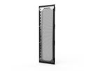 SCHROFF Porte 1800H 600L EMC perforée  séismique  fermeture à 4 points
