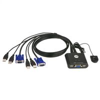 ATEN CS22U Switch KVM VGA, USB, 2 ports