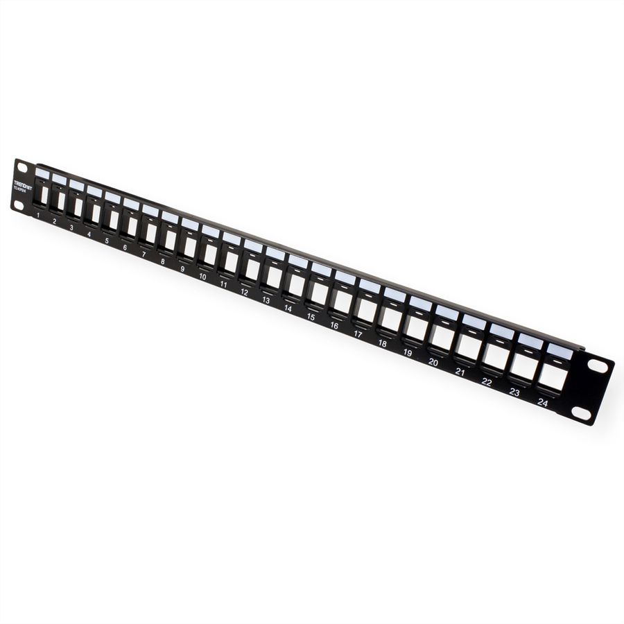 TRENDnet TC-KP24 Panneau de brassage vide à 24 ports pour Keystones 1U
