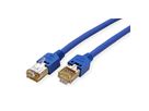 Cordon DRAKA Cat.5e (Classe D) SF/UTP, UC300, LSOH, bleu, 20 m