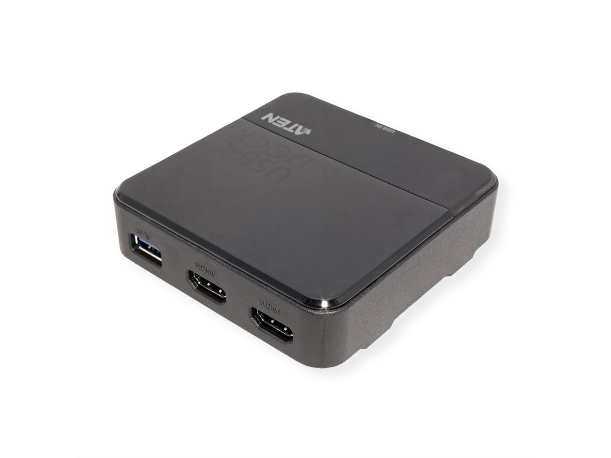 ATEN UH3233 Mini-station double-HDMI USB-C