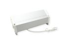 BACHMANN DESK2 ALU WHITE 2xUTE 1xUSB A/C 22W 1xinterrupteur 0,2m