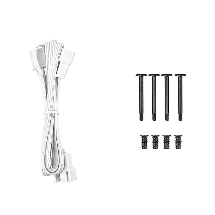 Thermaltake CT200 PWM 200mm Ventilateur de boîtier, blanc