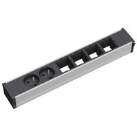 BACHMANN CONI 2 prises UTE (France), 4 modules libres