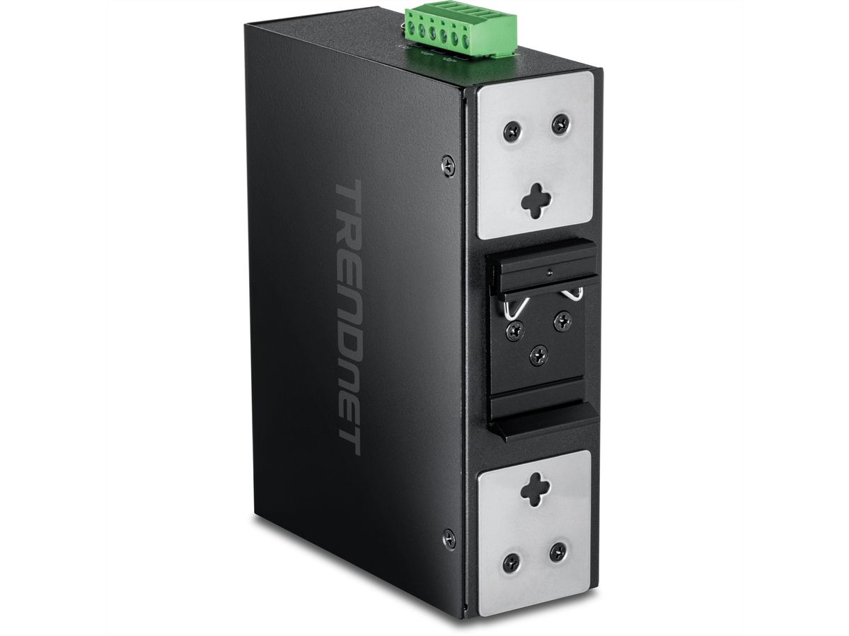 TRENDnet TI-G160 Switch Gigabit Industriel à 16 Ports, pour Rail DIN
