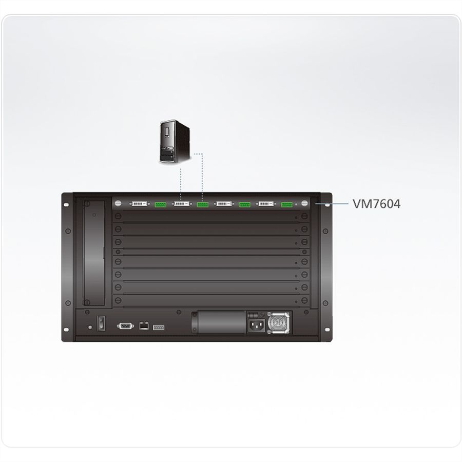 ATEN VM7604 Carte d'entrée DVI à 4 ports