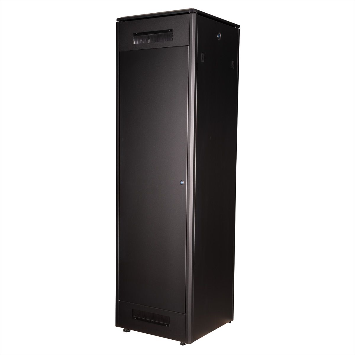 ROLINE 19" Baie réseau Pro 42U, 600x600 LxP Porte verre noir