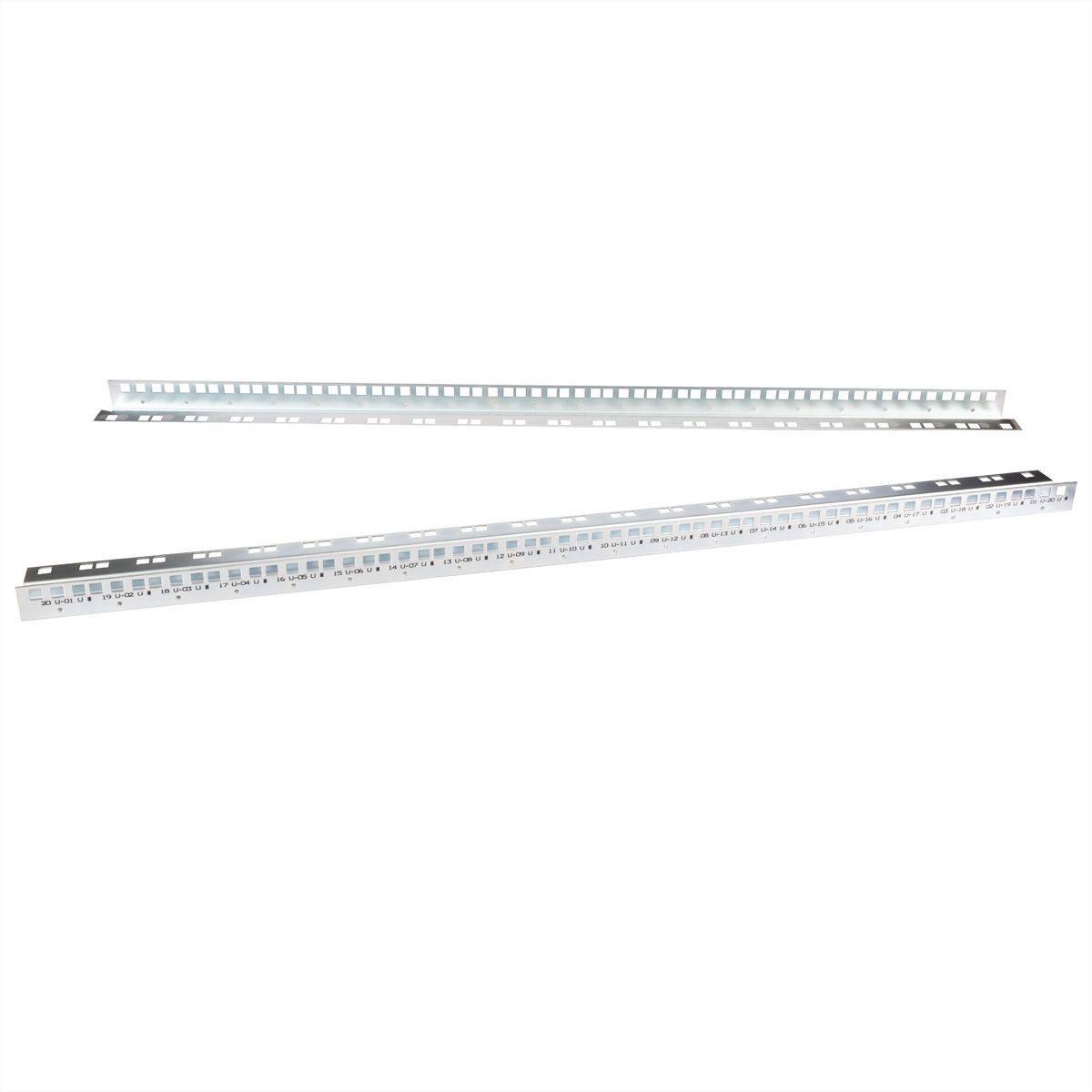 ROLINE 19" Kit de rails profilés ROLINE 9 U, pour boîtier mural Pro
