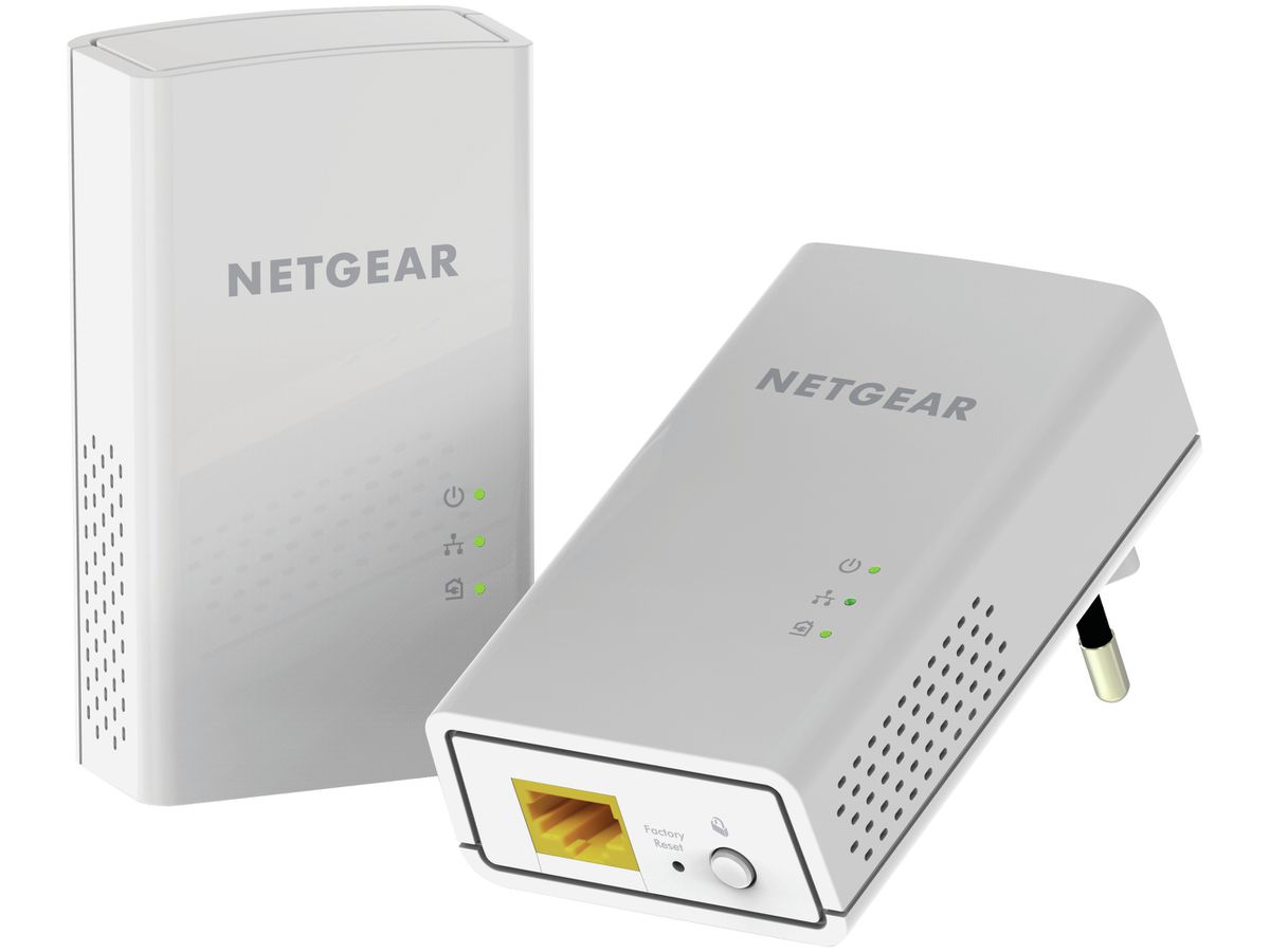 Netgear PL1000 1000 Mbit/s Ethernet/LAN Blanc 2 pièce(s)