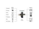 EXSYS EX-62030MPoE Mini Switch Gigabit SFP PoE+ industriel 5 ports, géré via le Web