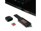 ROLINE USB-A Lock - bloqueur de port USB, rouge, 10x
