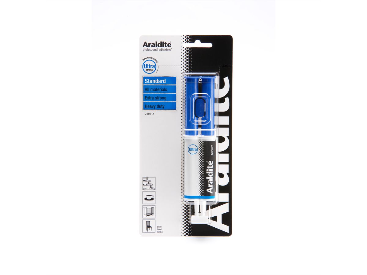 ARALDITE® Standard Colle double composants (très puissante) - 24ml