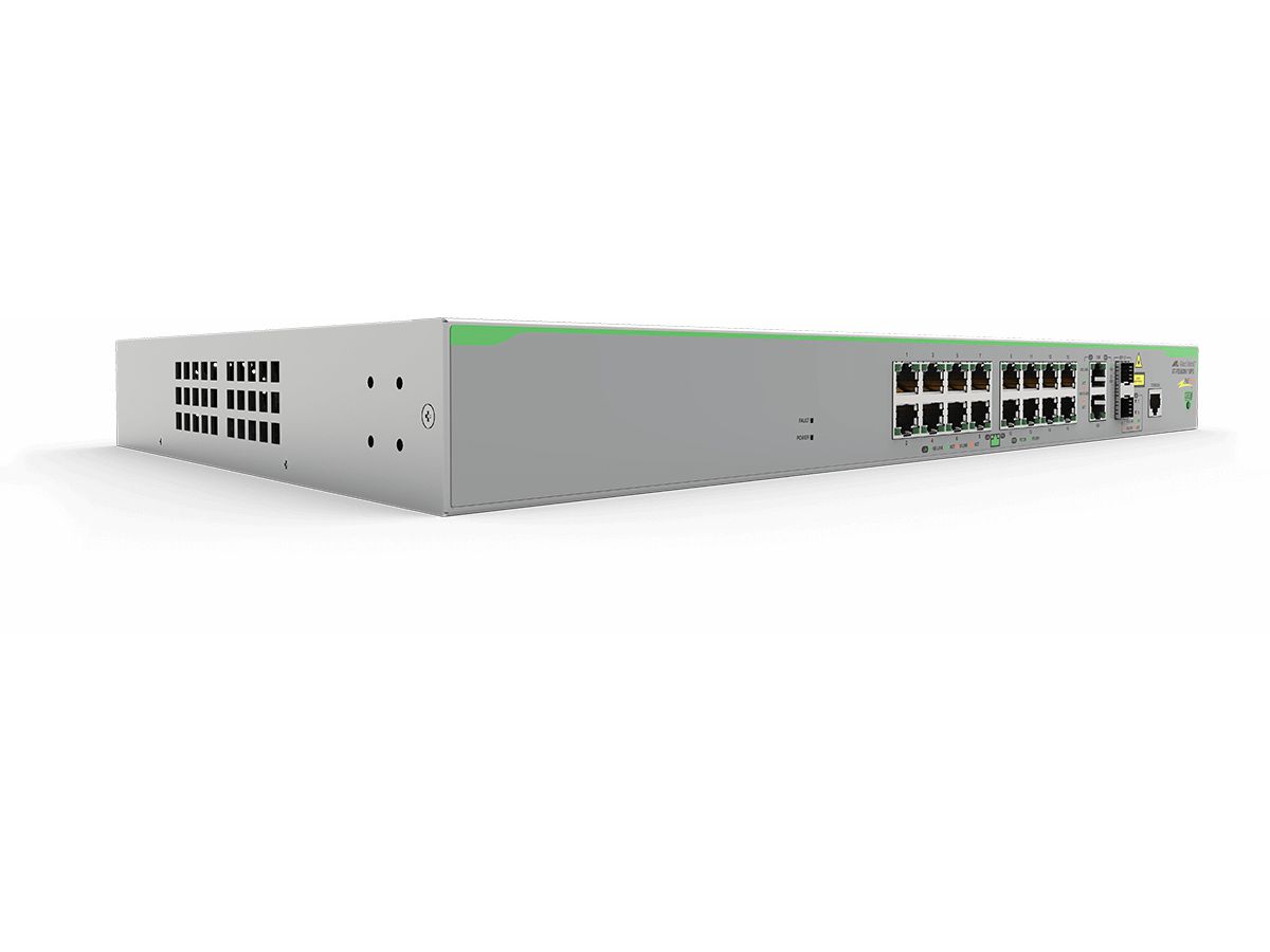 Allied Telesis AT-FS980M/18PS-50 Géré Fast Ethernet (10/100) Gris