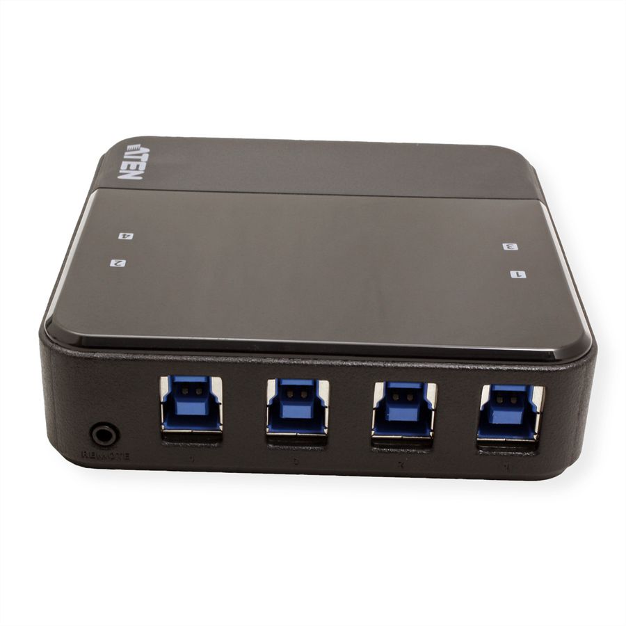ATEN US434 Switch de partage des périphériques USB 3.0 à 4 ports