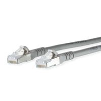 METZ CONNECT Cordon de brassage Cat.6A AWG 26, gris, 6 m