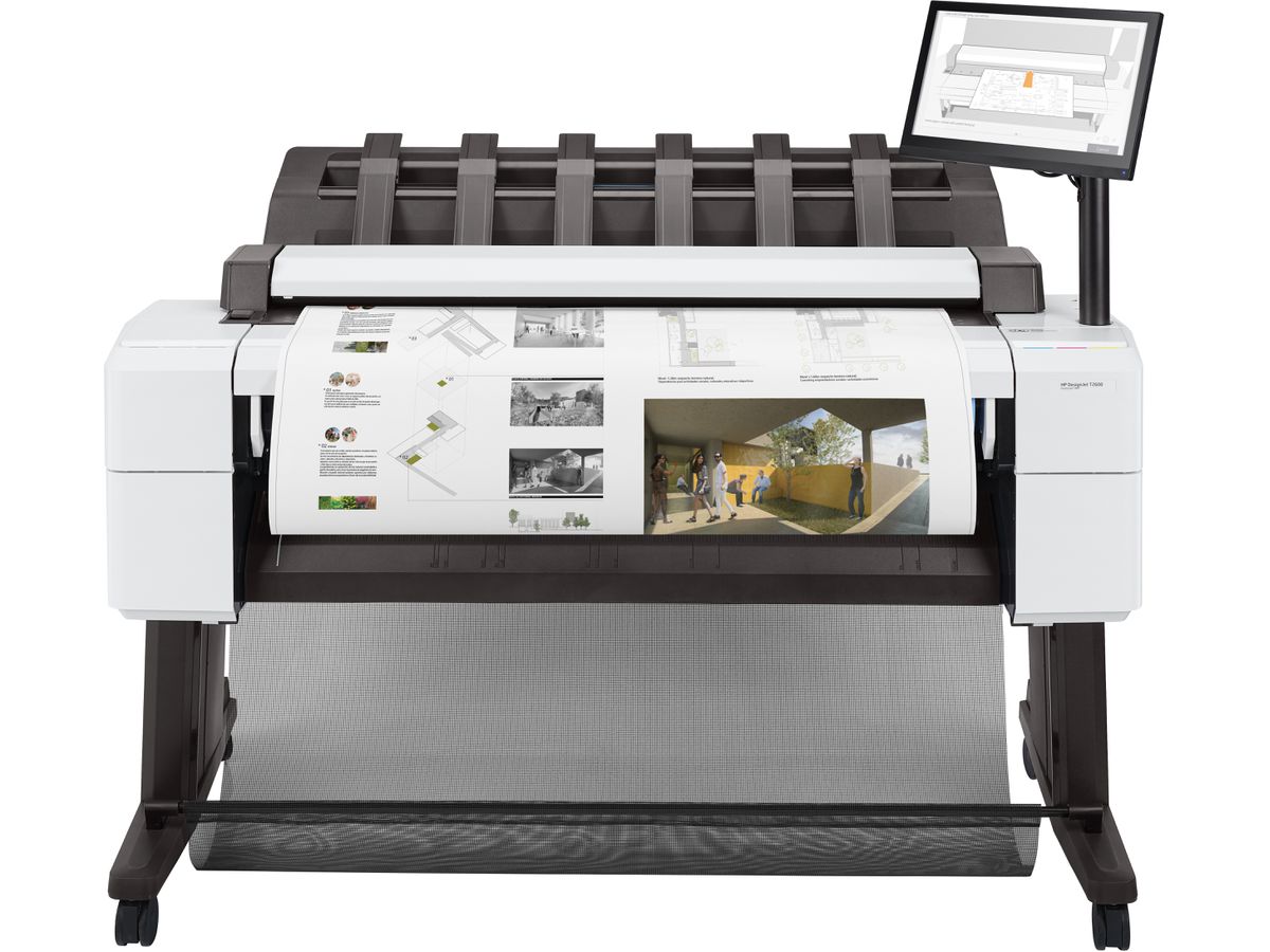 HP Designjet T2600 imprimante grand format A jet d'encre thermique Couleur 2400 x 1200 DPI A0 (841 x 1189 mm) Ethernet/LAN