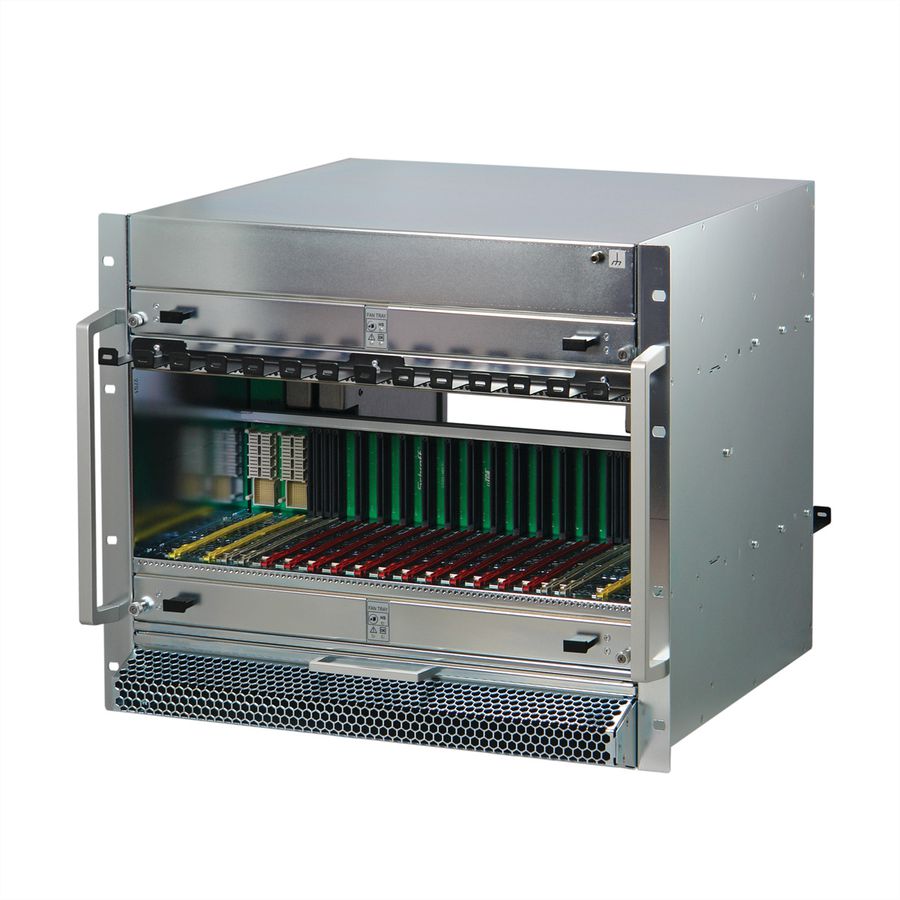 SCHROFF MTCA.4 Système pour 12 modules AMC doubles de taille moyenne, 9 U, 84 HP