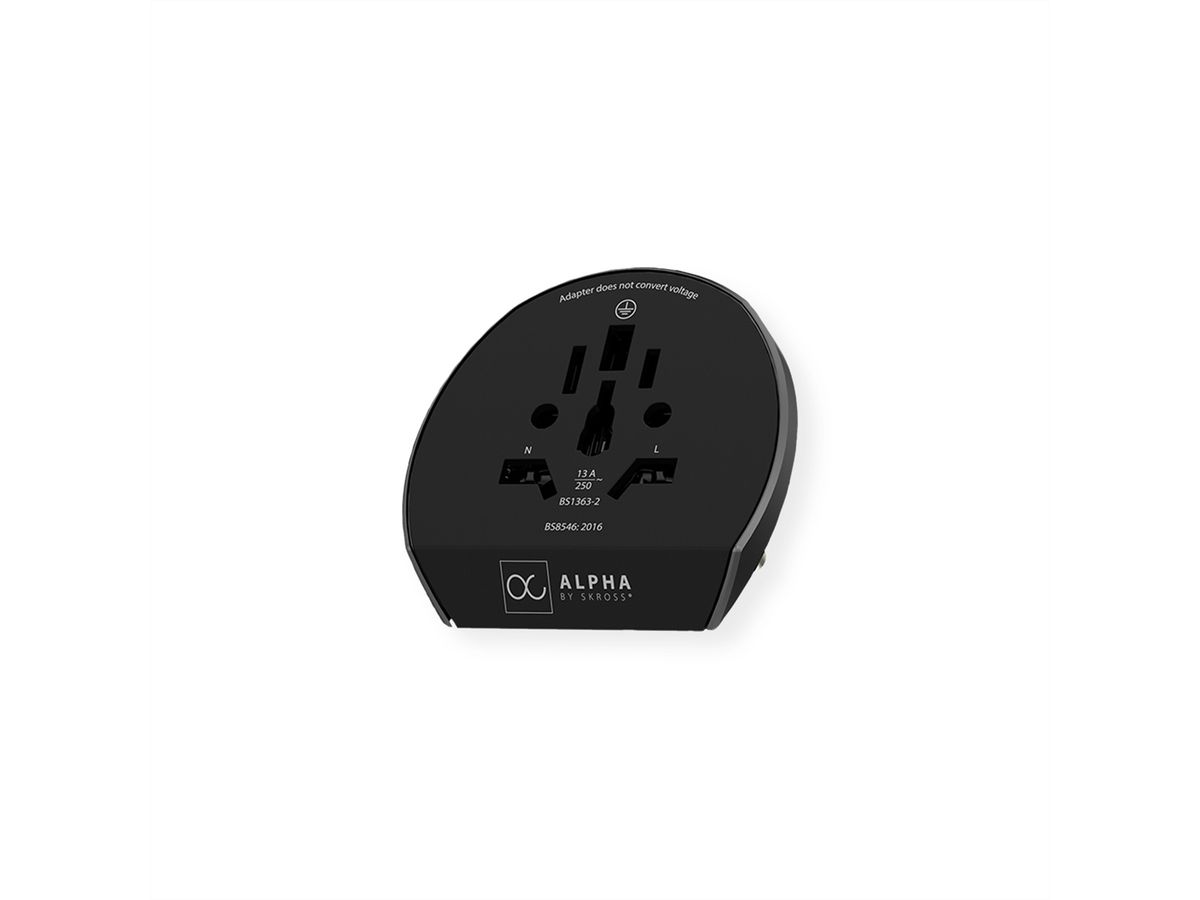 SKROSS Adaptateur de voyage Alpha Universal, monde