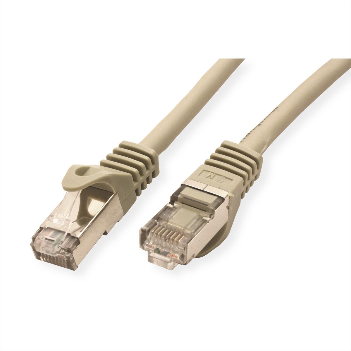 Câble VALUE Cat.7 S/FTP, avec connecteurs RJ45 (500MHz / Classe EA), gris, 3 m