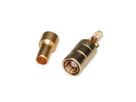 TELEGÄRTNER Prise SMB pour RG-316/U, plaqué or Connexion à souder/à sertir