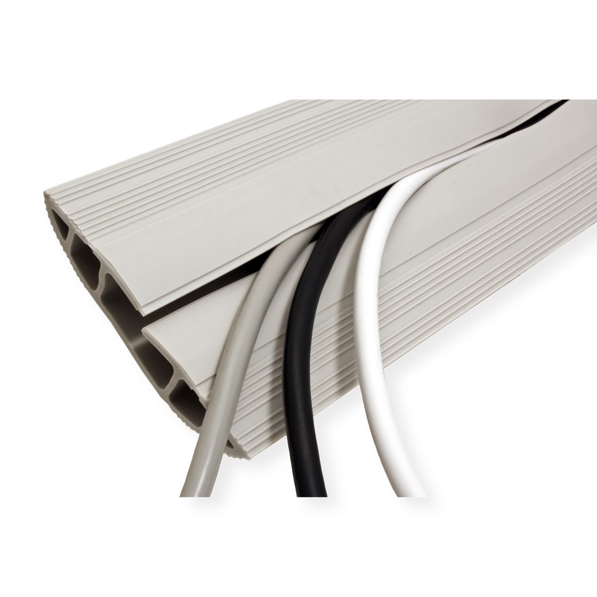DATAFLEX Pont pour câbles, gris, 3 m