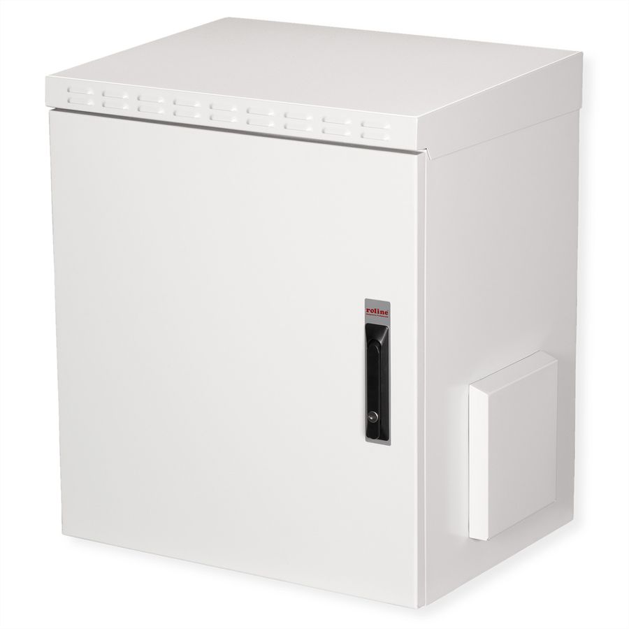 ROLINE 19" Boîtier mural Pro 12U, 600x450 LxP IP55 outdoor gris