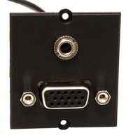 BACHMANN Module Custom 1x VGA+ Audio 3.5 mm Stéréo, noir