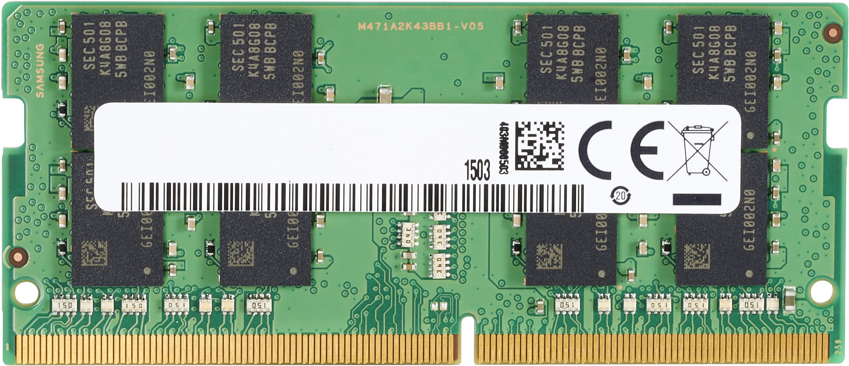 HP 4GB DDR4-3200 DIMM module de mémoire 4 Go 1 x 4 Go 3200 MHz