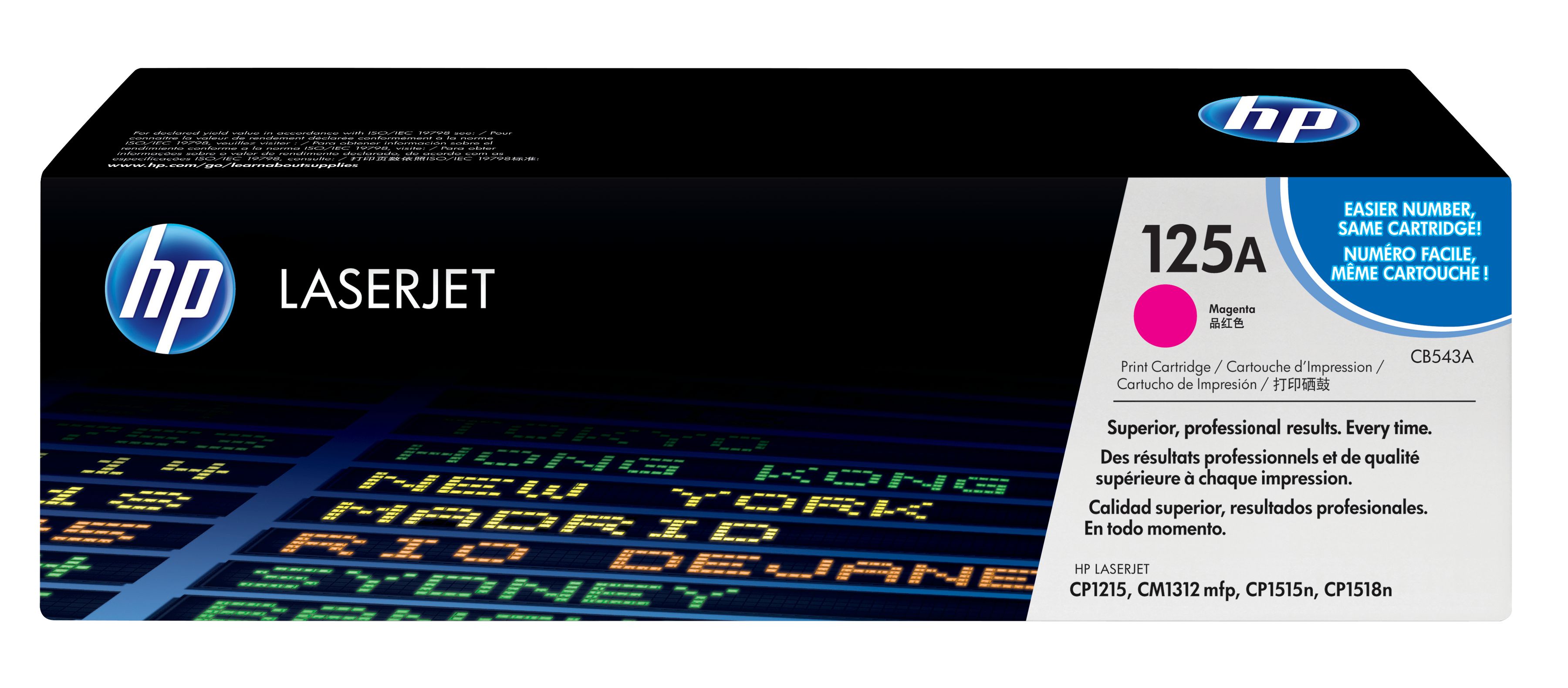 HP 125A toner LaserJet magenta authentique
