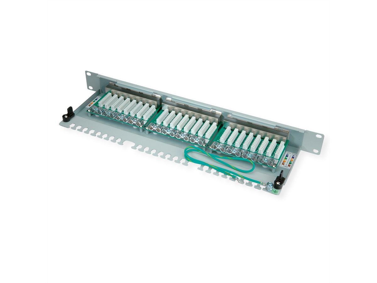TELEGÄRTNER Panneau de brassage 19" Cat.5e (Classe D), 1UH, 24 ports