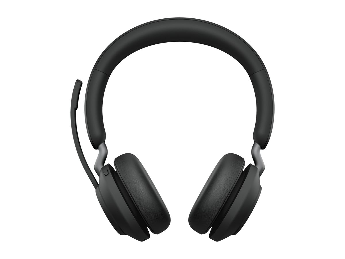 Jabra Evolve2 65 Casque Sans fil Arceau Bureau/Centre d'appels USB Type-C Bluetooth Noir