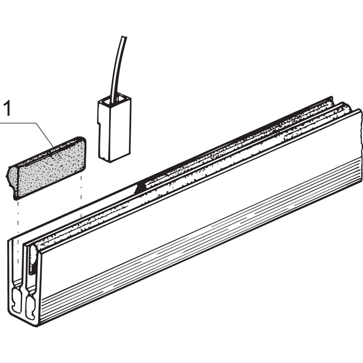 SCHROFF Protection des contacts pour barres conductrices, 1 ? 4 pôles